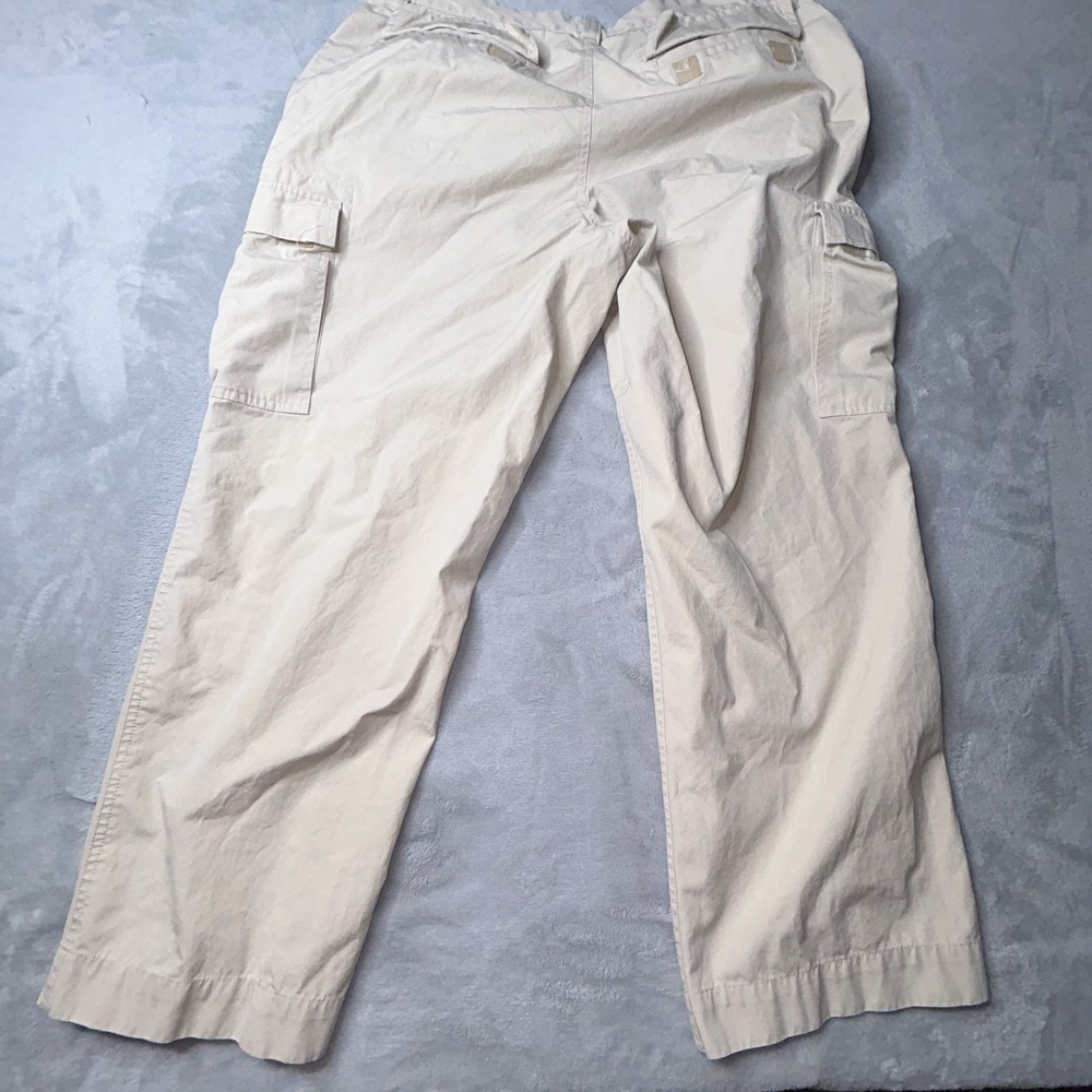 Filson Field Cargo Pants Men's 40x30 fits [38x28] Tan Canvas  Flap Pockets - Picture 2 of 11